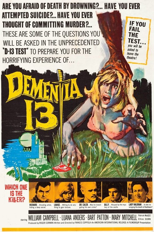 Dementia 13 poster