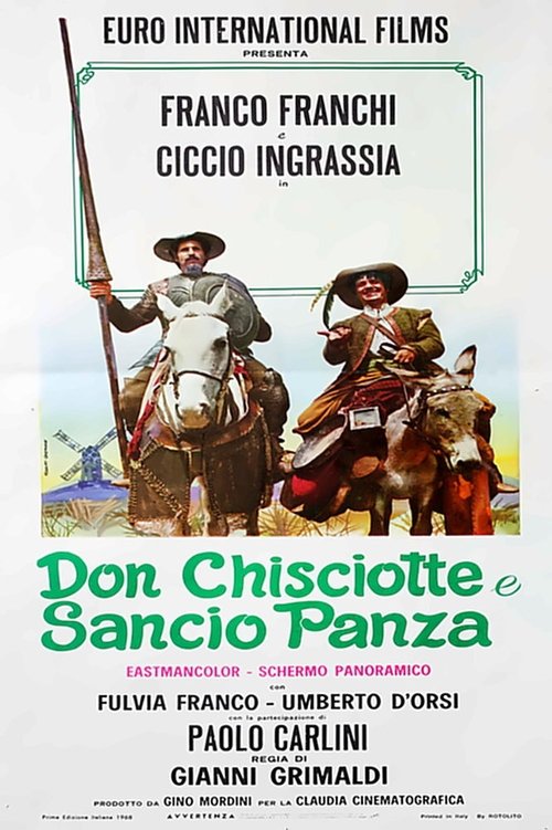 Don Chisciotte e Sancio Panza movie poster player