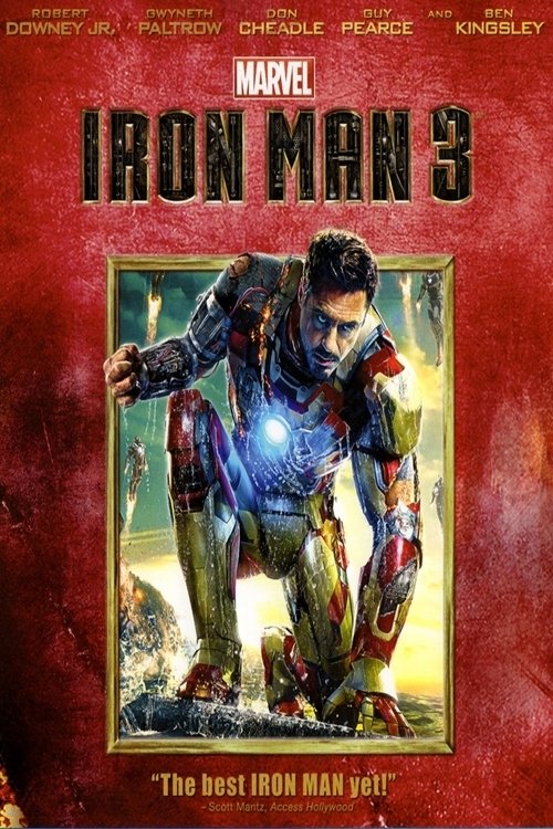 Iron Man 3 Unmasked movie poster player