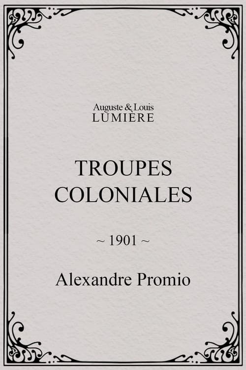 Troupes coloniales (1901)