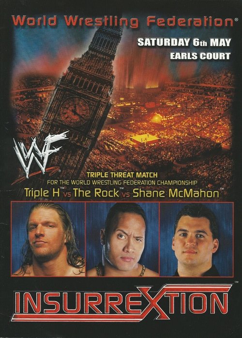 WWE Insurrextion 2000 movie poster player