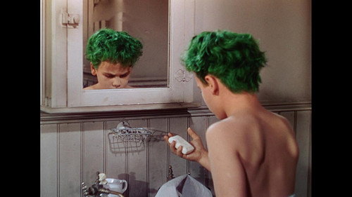 The Boy with Green Hair