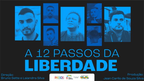 12 Steps To Freedom Backdrop Blur