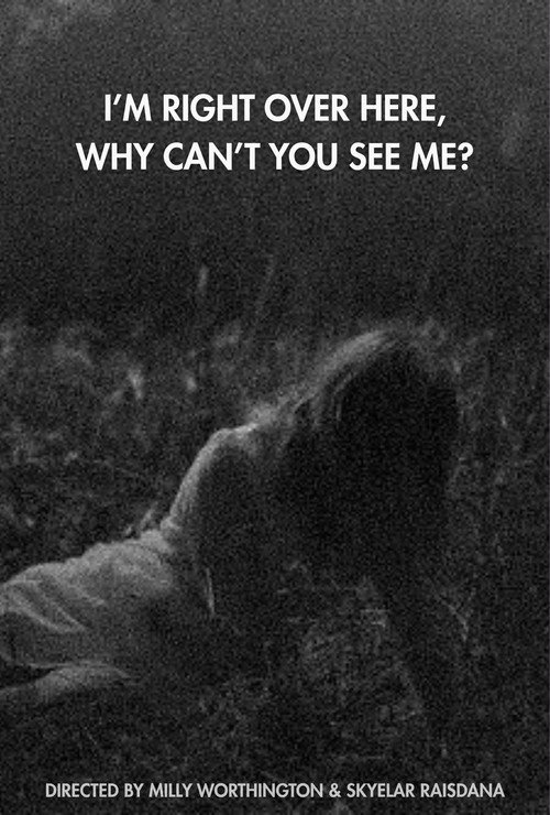 I'm Right Over Here, Why Can't You See Me?