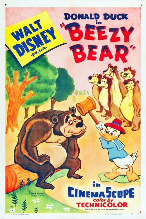 Poster Beezy Bear 1955
