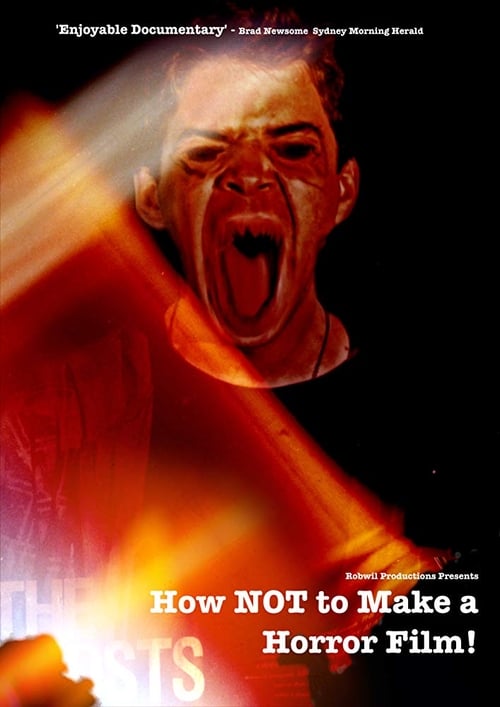 How NOT to Make a Horror Film poster