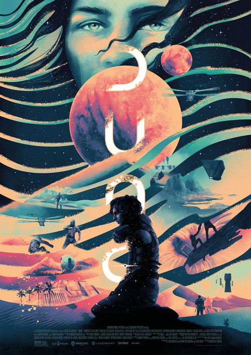 The dune saga by denis Villeneuve (2011) poster