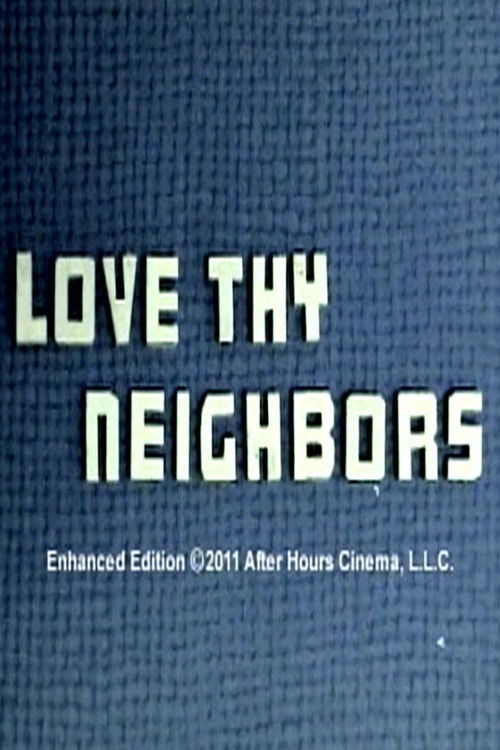 Love Thy Neighbors (1970) AKA Visual Aid Poster