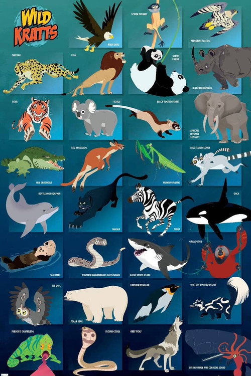 Póster oficial de Wild Kratts: Creatures of the Deep Sea (2016) - Family