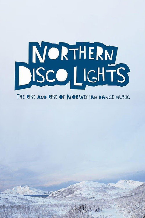 Northern Disco Lights Poster