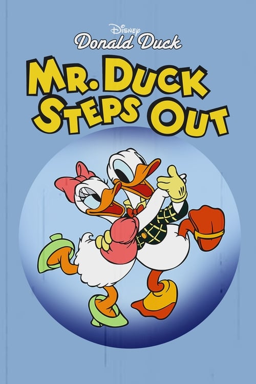 Grootschalige poster van Mr. Duck Steps Out