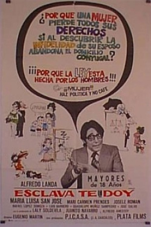 Esclava te doy movie poster player
