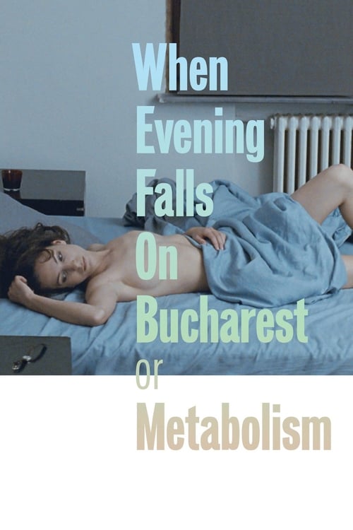 Grootschalige poster van When Evening Falls on Bucharest or Metabolism