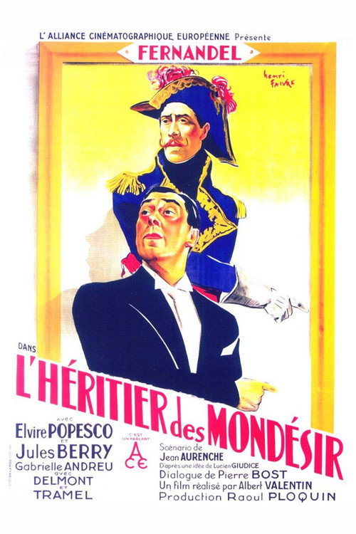 Affiche de L'Héritier des Mondésir