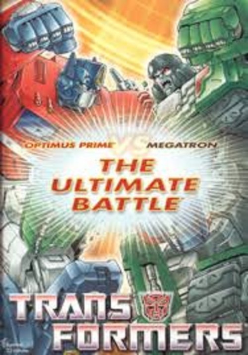 Transformers The Ultimate Battle ~ Optimus Prime VS Megatron movie poster player