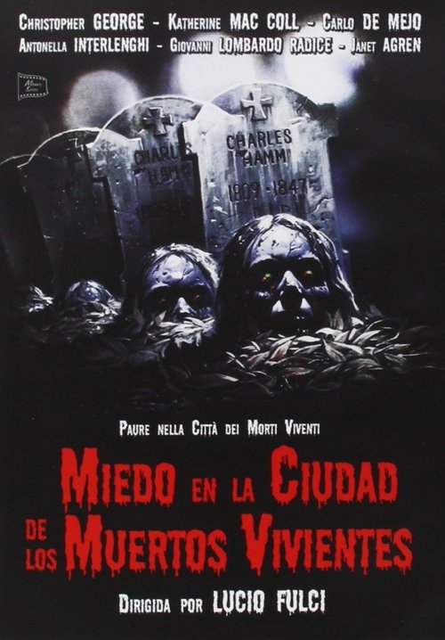 Miedo en la ciudad de los muertos vivientes 1980