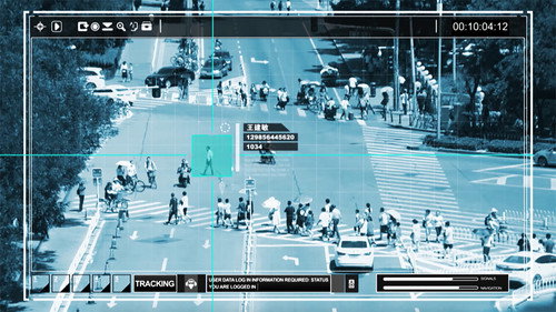 Digitale Dämonen - Chinas totale Überwachung Backdrop Blur