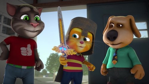 Escena del episodio 21 de la temporada 5 de la serie Talking Tom and Friends