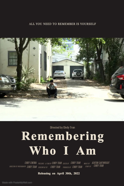 Póster oficial de Remembering Who I Am (2022) - Drama