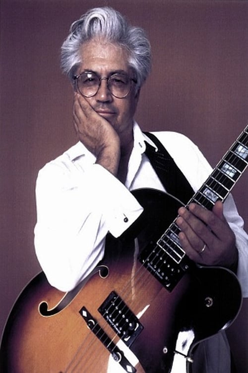 Grootschalige poster van Larry Coryell