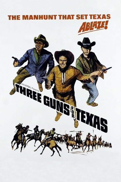 Three Guns for Texas Movie Poster Image