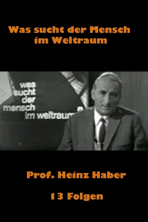 Was sucht der Mensch im Weltraum? poster