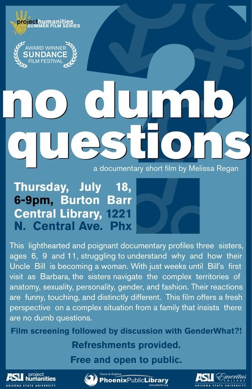 No Dumb Questions movie poster player