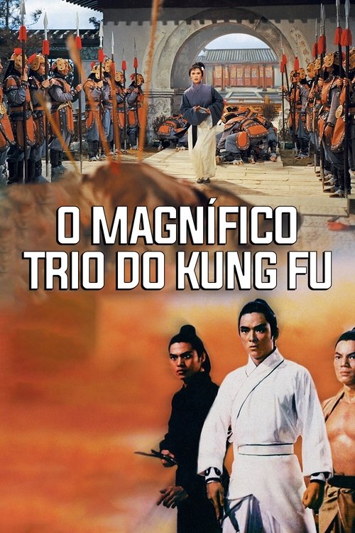 Pôster de O Magnífico Trio do Kung Fu