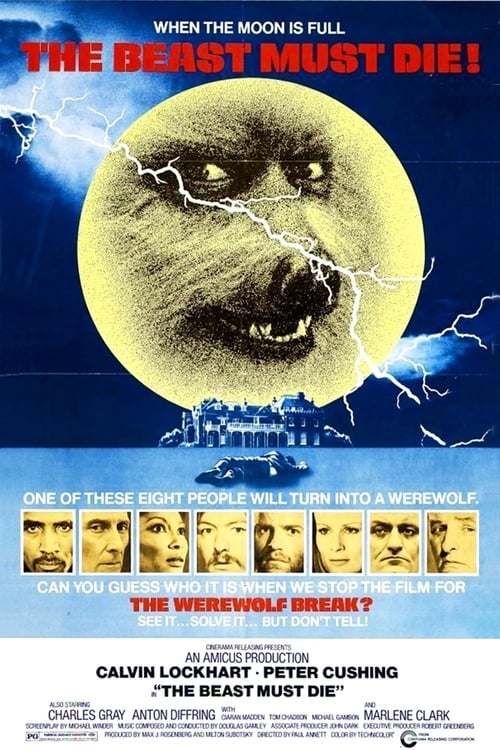 Grootschalige poster van The Beast Must Die