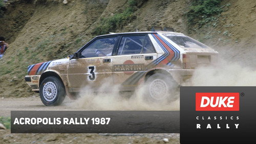 Acropolis Rally 1987 Backdrop Blur