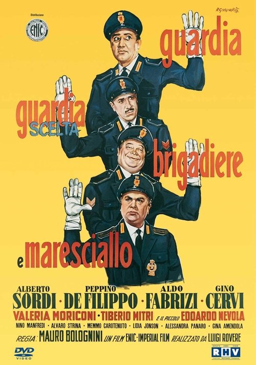 Guardia, Guardia Scelta, Brigadiere e Maresciallo 1956 Guardia, Guardia Scelta, Brigadiere e Maresciallo 1956