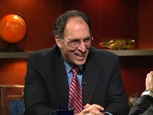 Escena del episodio 7 de la temporada 5 de la serie The Colbert Report