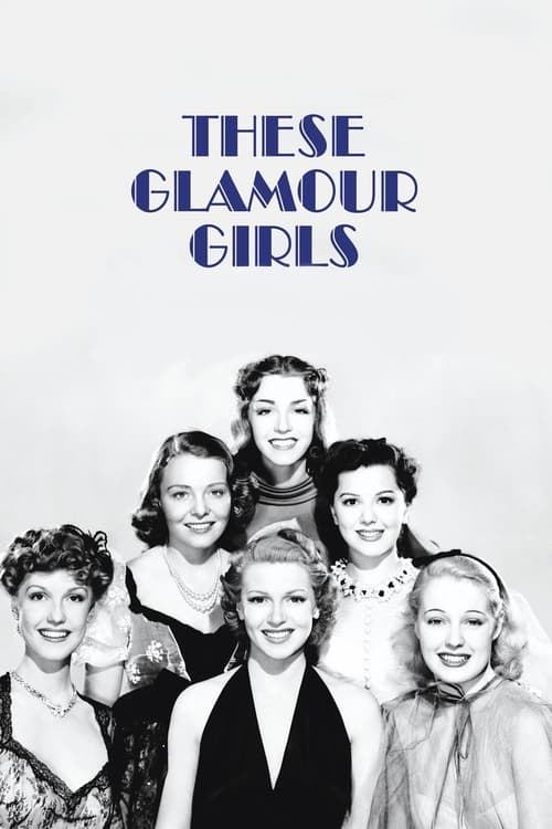 Poster These Glamour Girls 1939