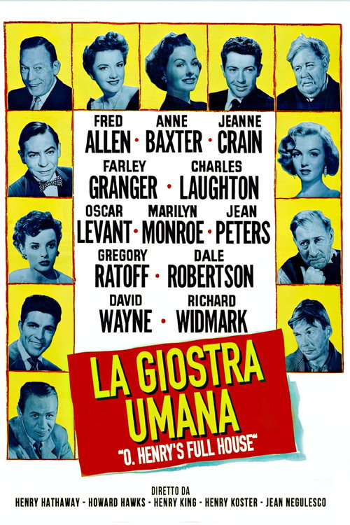 Affiche de La giostra umana