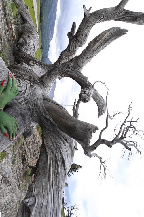 With a Finger to Her Lips...