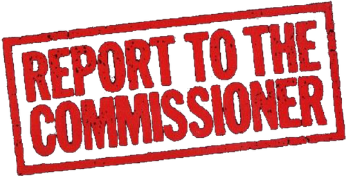 Report to the Commissioner