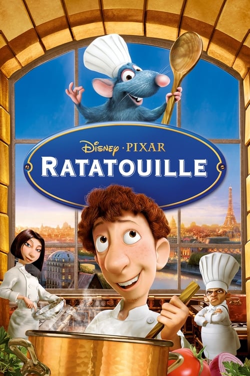 Grootschalige poster van Ratatouille
