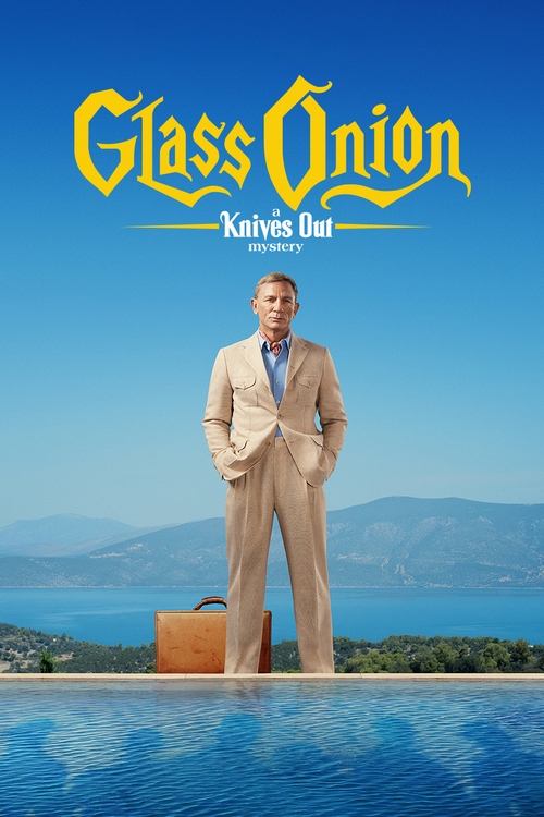 Blurred background image for the movie Glass Onion: A Knives Out Mystery