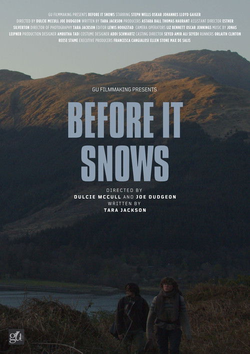 Before It Snows Poster