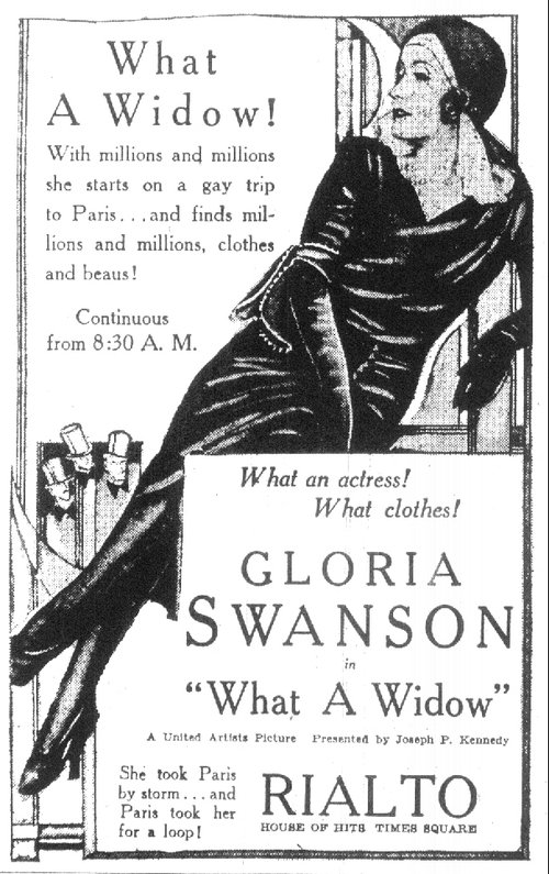 What a Widow! movie poster player