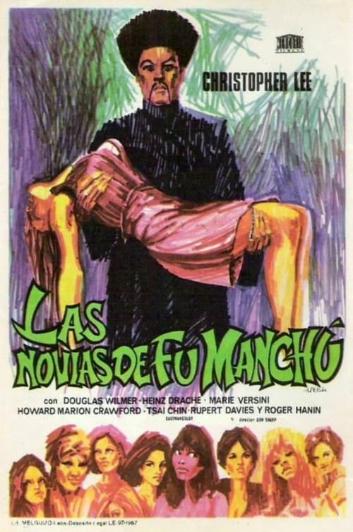 The Brides of Fu Manchu poster