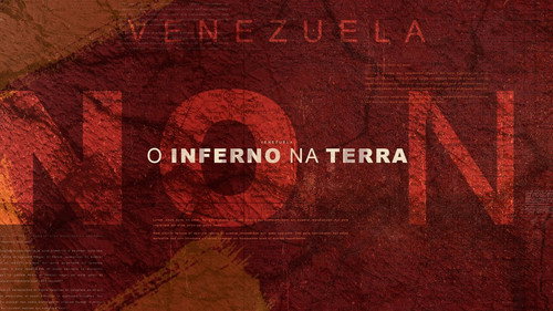 Venezuela O Inferno na Terra Backdrop Blur