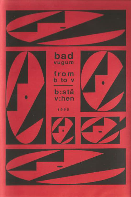 Poster Bad Vugum – From B To V 1995