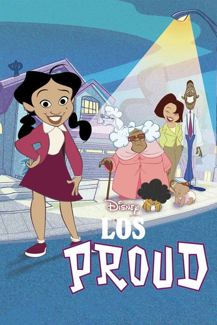 Póster de la temporada 2 de la serie Los Proud