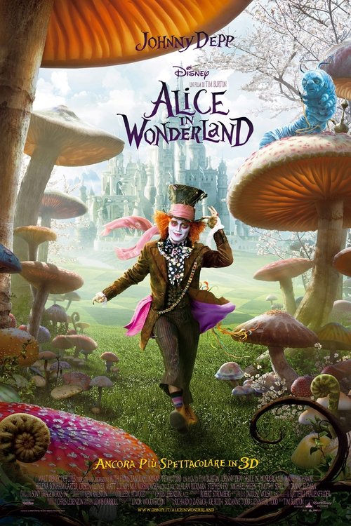 Alice in Wonderland movie poster player