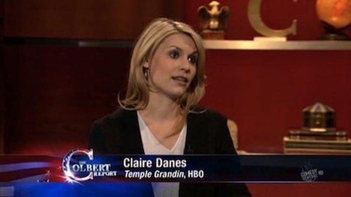 Escena del episodio 23 de la temporada 6 de la serie The Colbert Report
