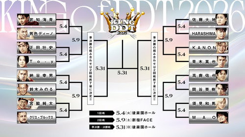 DDT King of DDT 2026 1st Round