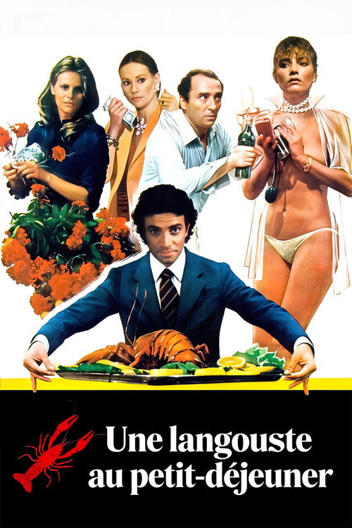 Une langouste au petit-déjeuner poster