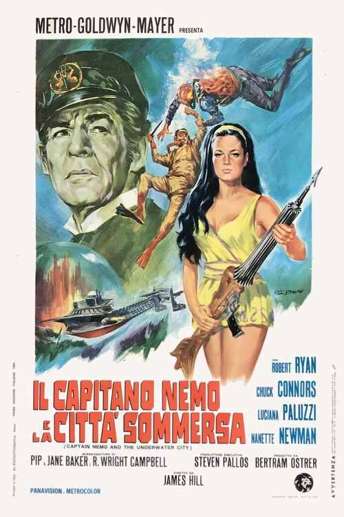 Captain Nemo and the Underwater City poster