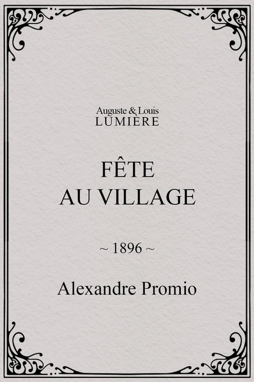 Fête au village Movie Poster Image